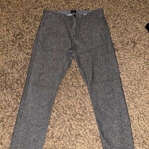 J Crew Brushed Twill Pants 31x30 Gray
